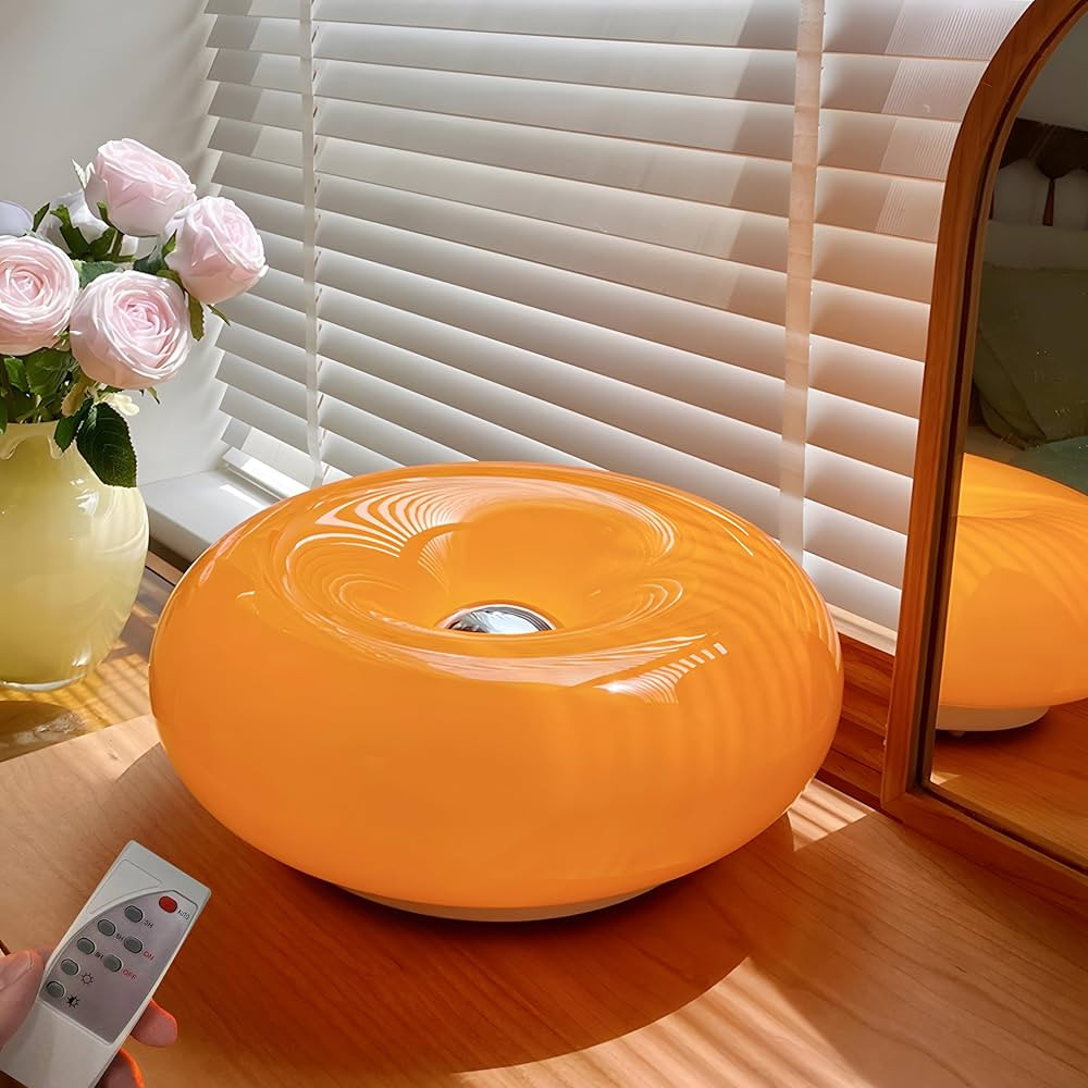 MIXL- Creative Design Donut Atmosphere Lamp, Plug- in Control Use Wall Light Or Table Lamp, Moder... | Amazon (US)
