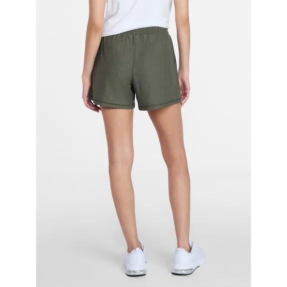 Athletic Works Women's and Women’s Plus ButterCore Soft Performance Gym Shorts, Available in 1,... | Walmart (US)