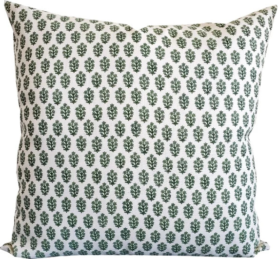 Devonshire in Green Pillow Cover-high End Designer Decorative | Etsy | Etsy (US)