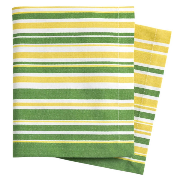 Citrus Ladder Lemon Napkin Set Of 4 | Annie Selke