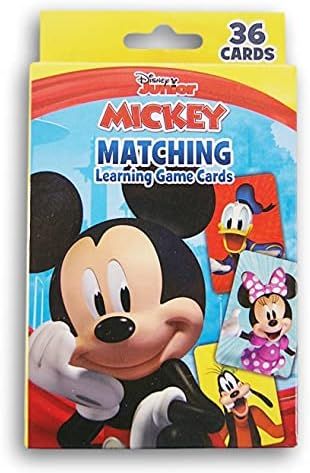 Flash Cards Mickey Mouse Matching Card Game Set for Preschool - 36 Cards | Amazon (US)