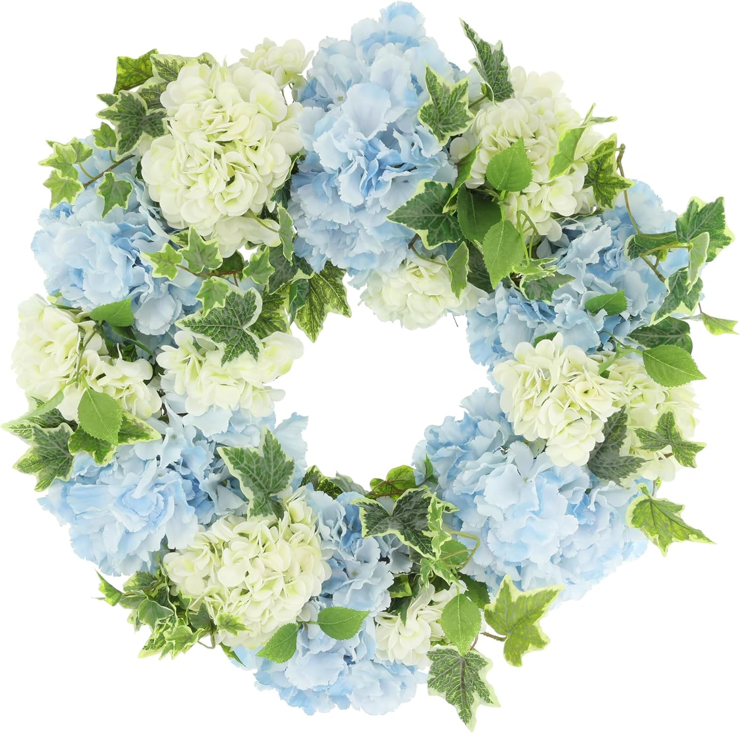 Creative Displays, 26'' Wreath with Hydrangea and Ivy, Made in USA for Home or Office | Amazon (US)