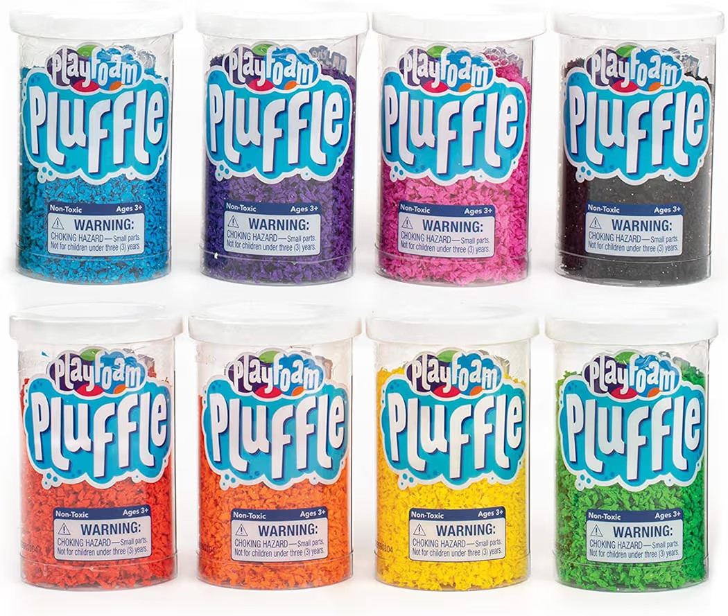 Educational Insights Pluffle® Mini 8-Pack Sensory Bin Foam Set for Toddlers, for Kids Ages 3+ | Amazon (US)