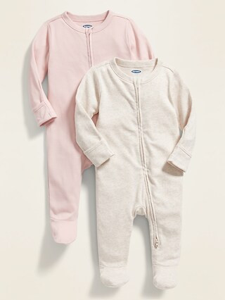 Footed One-Piece 2-Pack for Baby | Old Navy (US)