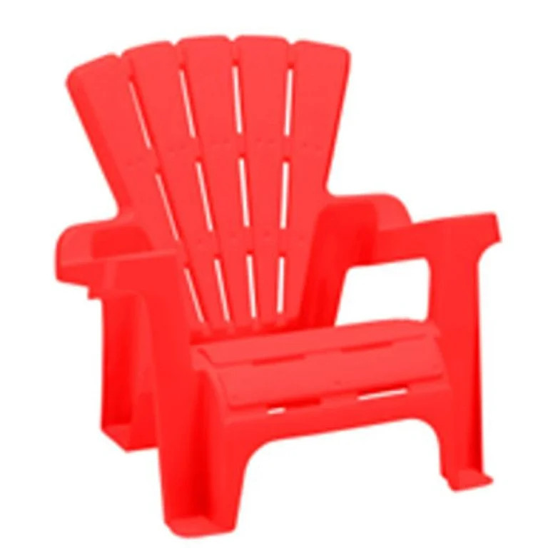 Play Day Adirondack Chair for Toddlers, Red | Walmart (US)