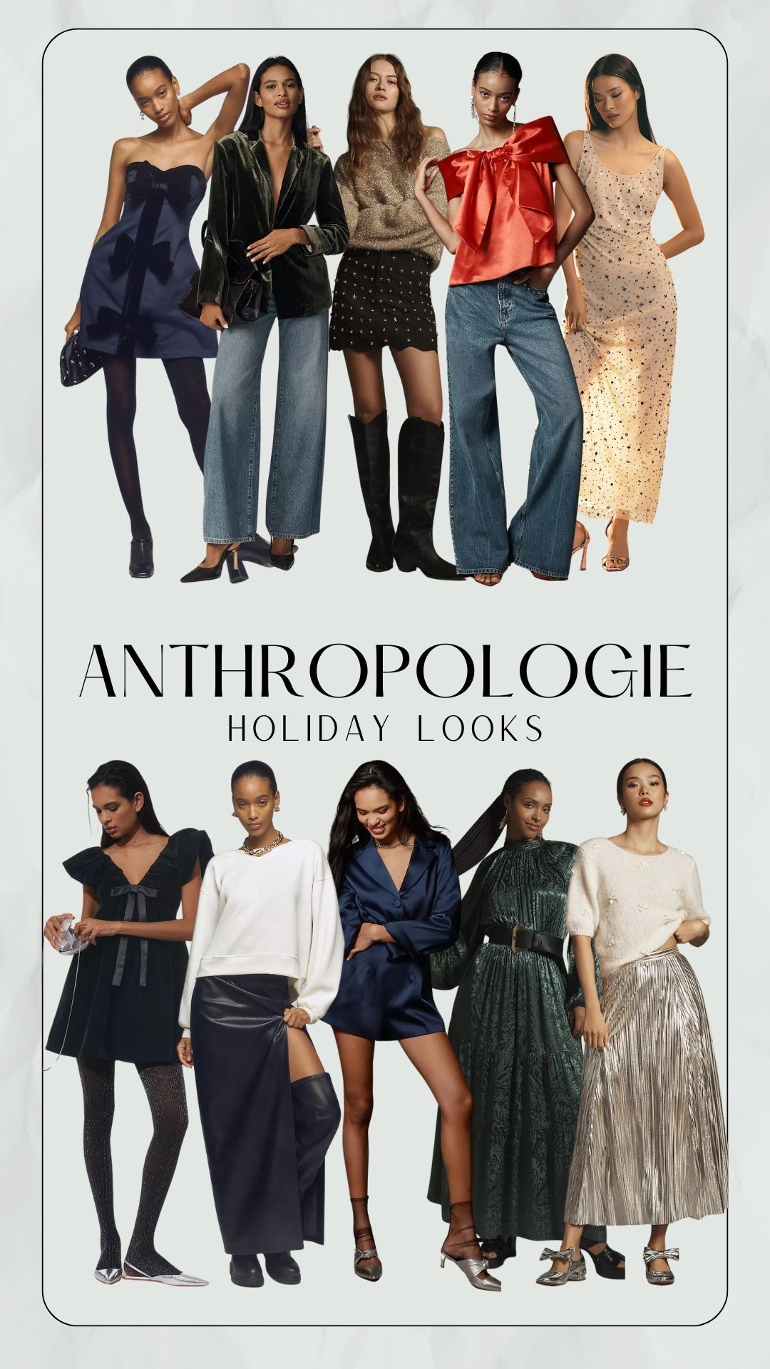 Anthropologie just released all of their holiday pieces and they're all so cute!

trending. sparkle. sequin. bow. holiday outfit. fall fashion. thanksgiving. christmas 

 #LTKHoliday #LTKSeasonal #LTKStyleTip