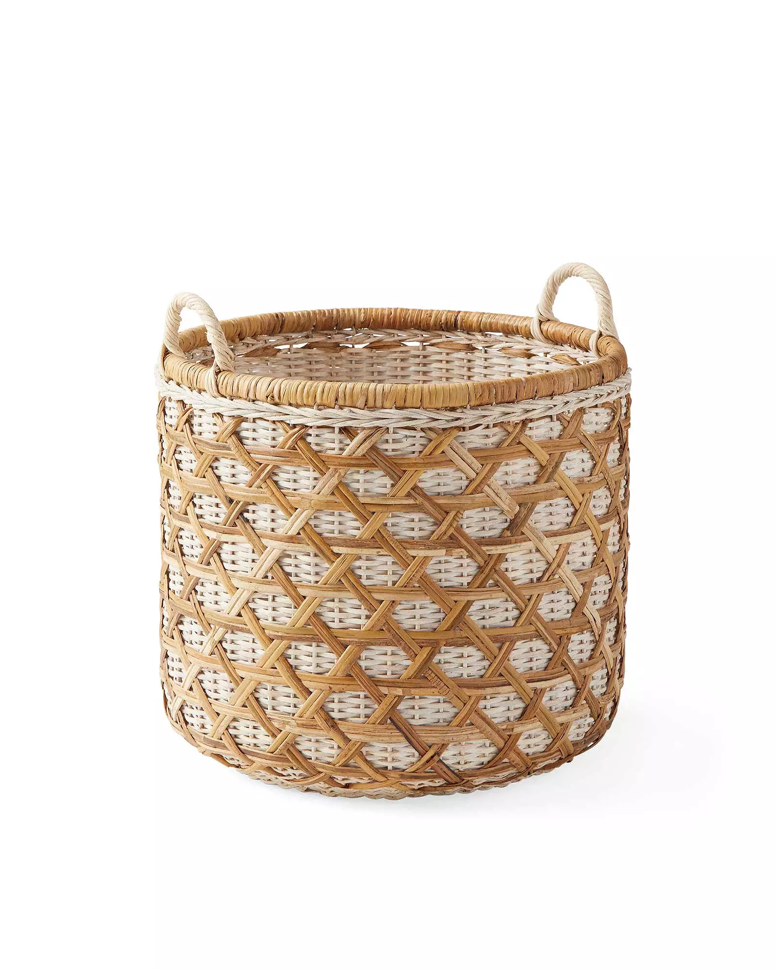 Sag Harbor Rattan Basket | Serena and Lily