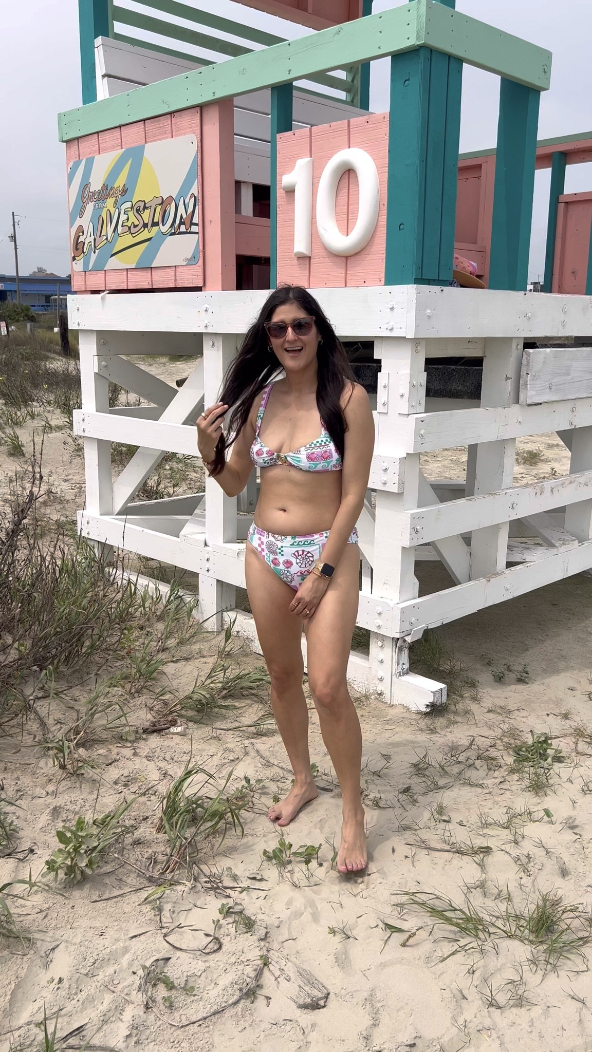Everybody is a beach body. This cute swimsuit has a cute shell in the middle. 
Here’s to loving the bodies we are living in. They do so much for us! 

#LTKootd #LTKTravel