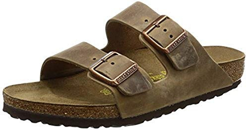 Birkenstock Unisex Arizona Soft Footbed Sandal, Tobacco Oiled Leather, 42 N EU/11-11.5 2A(N) US Women/9-9.5 2A(N) US Men | Amazon (US)