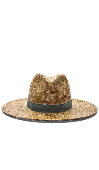 Janessa Leone Claudia Short Brimmed Fedora in Dark Brown | Revolve Clothing