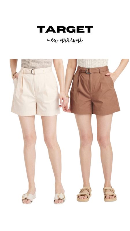 New tailored belted shorts at Target! 

#LTKStyleTip #LTKWorkwear #LTKFindsUnder50