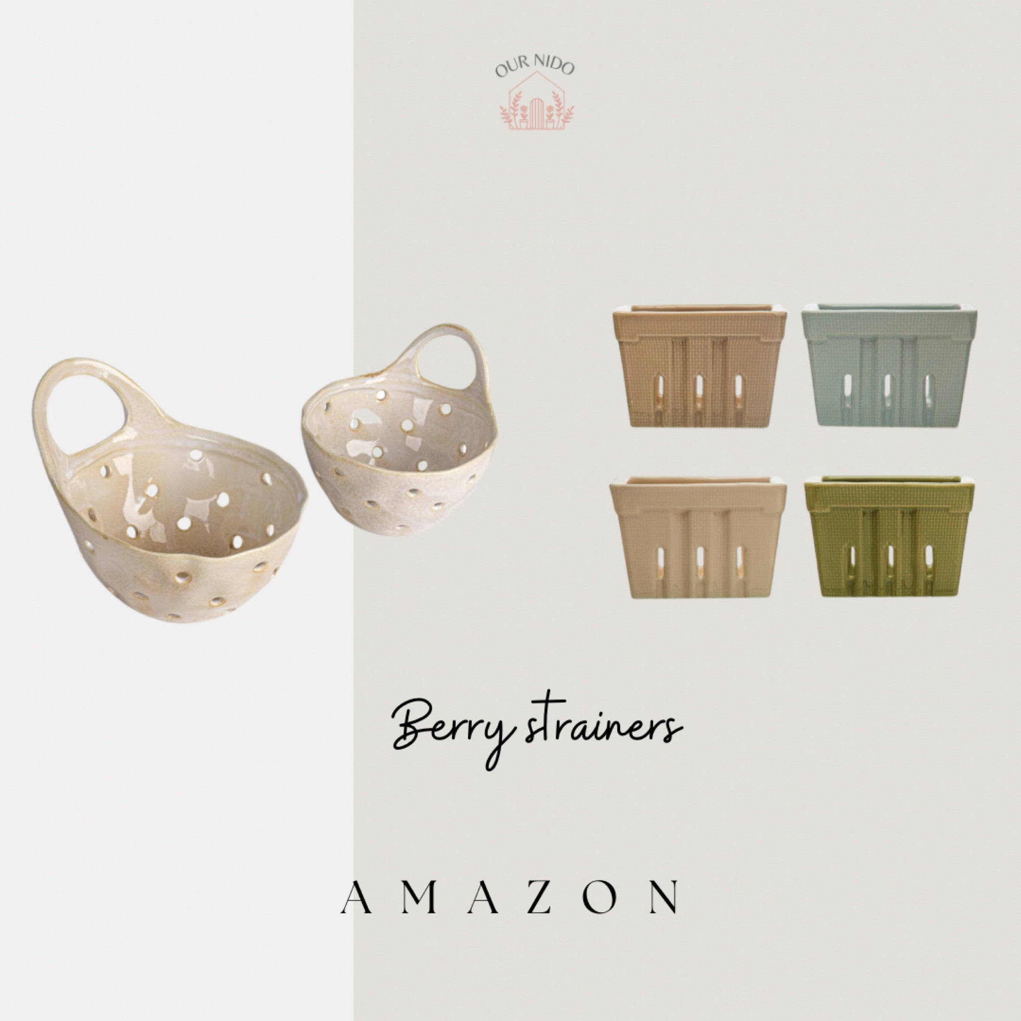 Amazon kitchen berry 🍓strainers