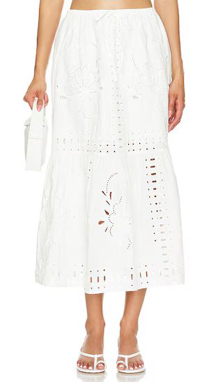 Prina Skirt in White | Revolve Clothing (Global)