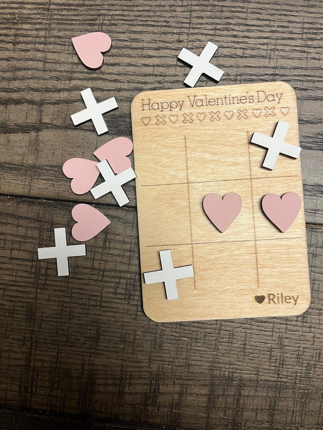 Valentines Day, Tic Tac Toe Stuffers for a Little Gift Bags - Etsy | Etsy (US)