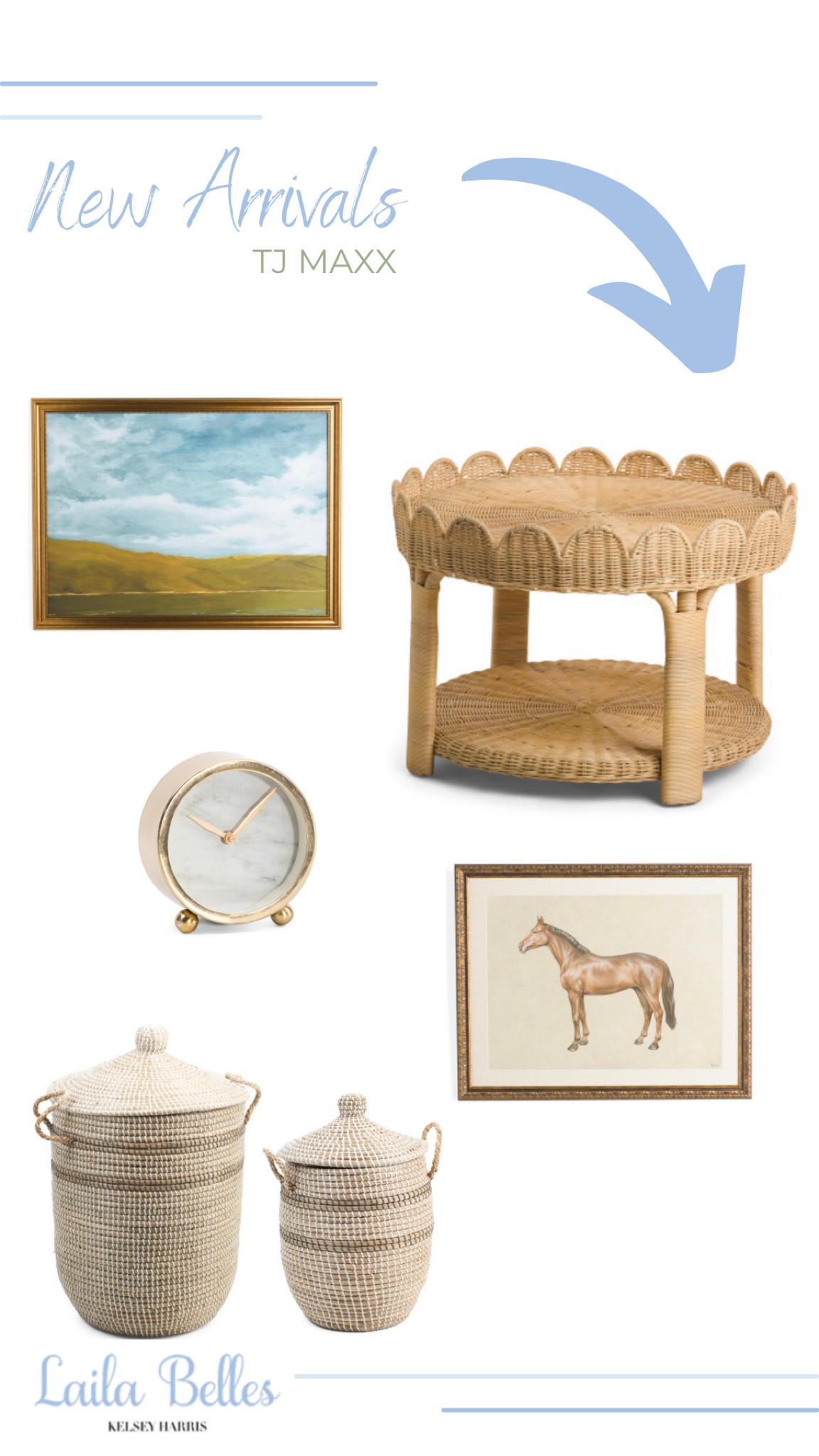 New arrivals at TJ MAXX for a fun Spring refresh 🤍
.
.
#springrefresh #tjmaxxfinds 

#LTKSeasonal #LTKunder50 #LTKhome