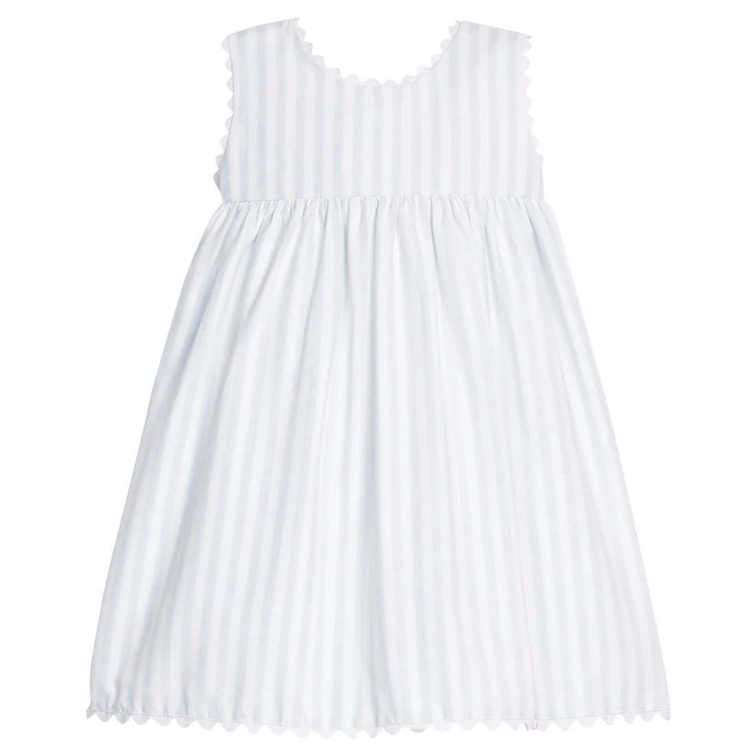 Savannah Stripe Mary Dee Dress - Blue & White Girl Dress | Little English