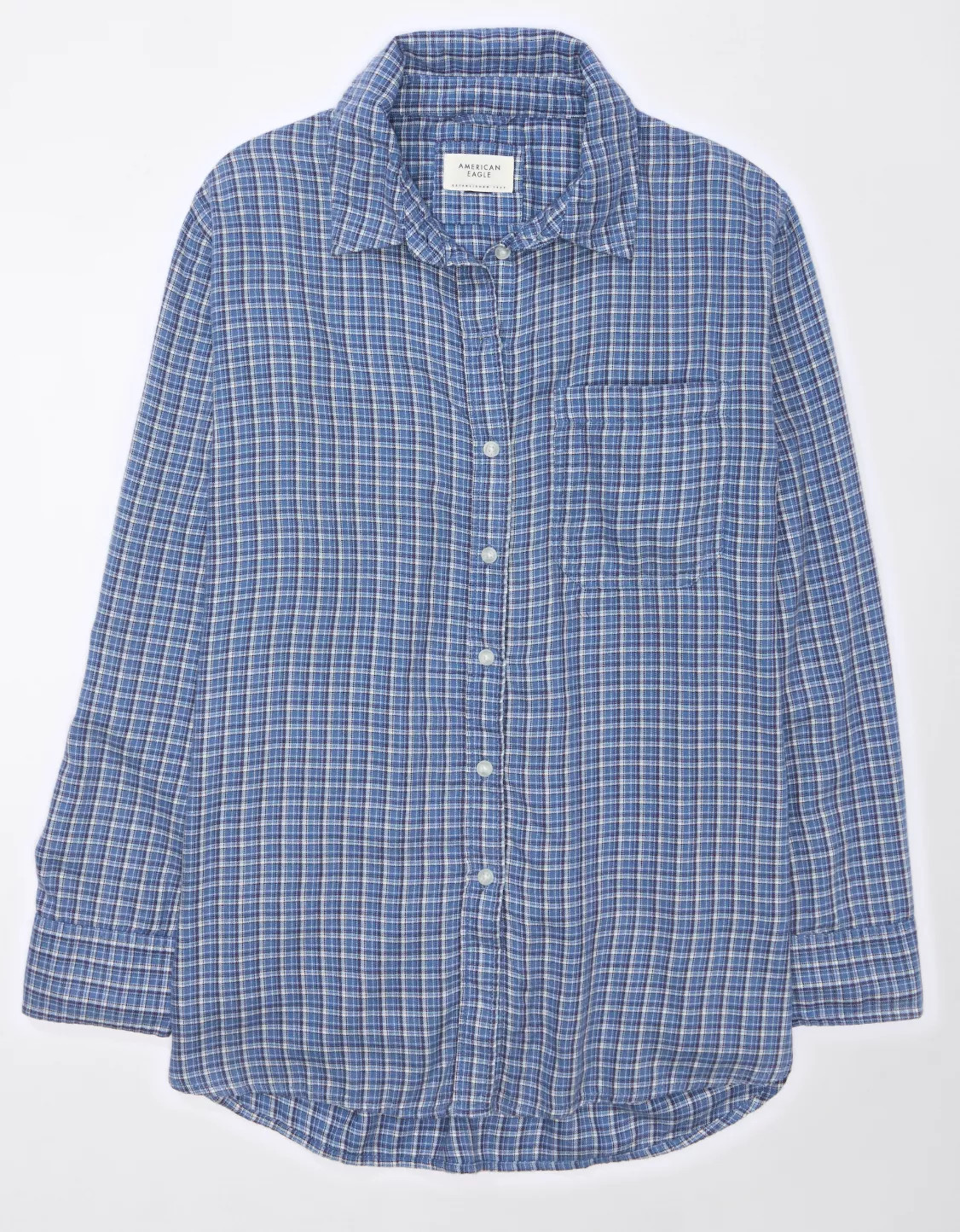 AE Oversized Plaid Flannel Shirt | American Eagle Outfitters (US & CA)