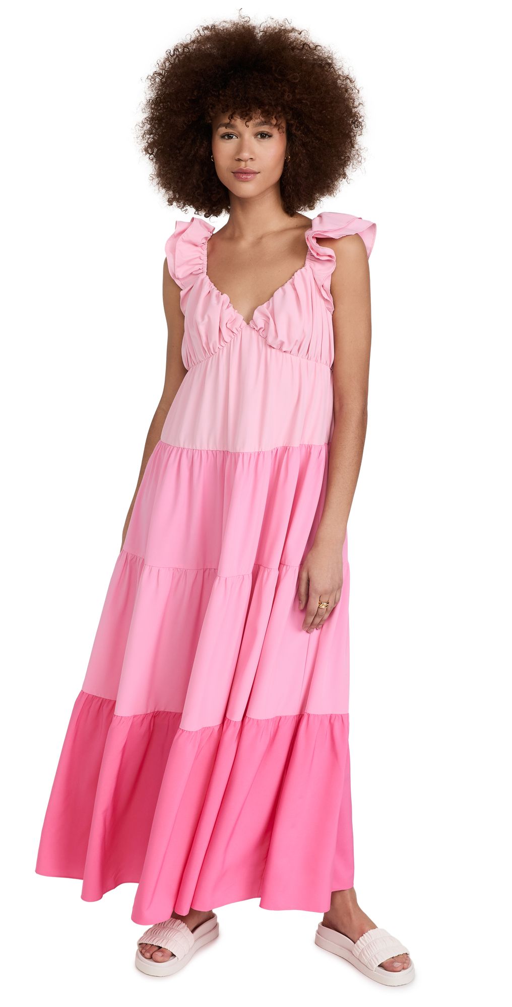 Colorblock Maxi Dress | Shopbop
