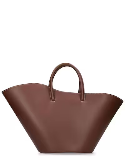 Medium tulip leather tote bag - Little Liffner - Women | Luisaviaroma | Luisaviaroma