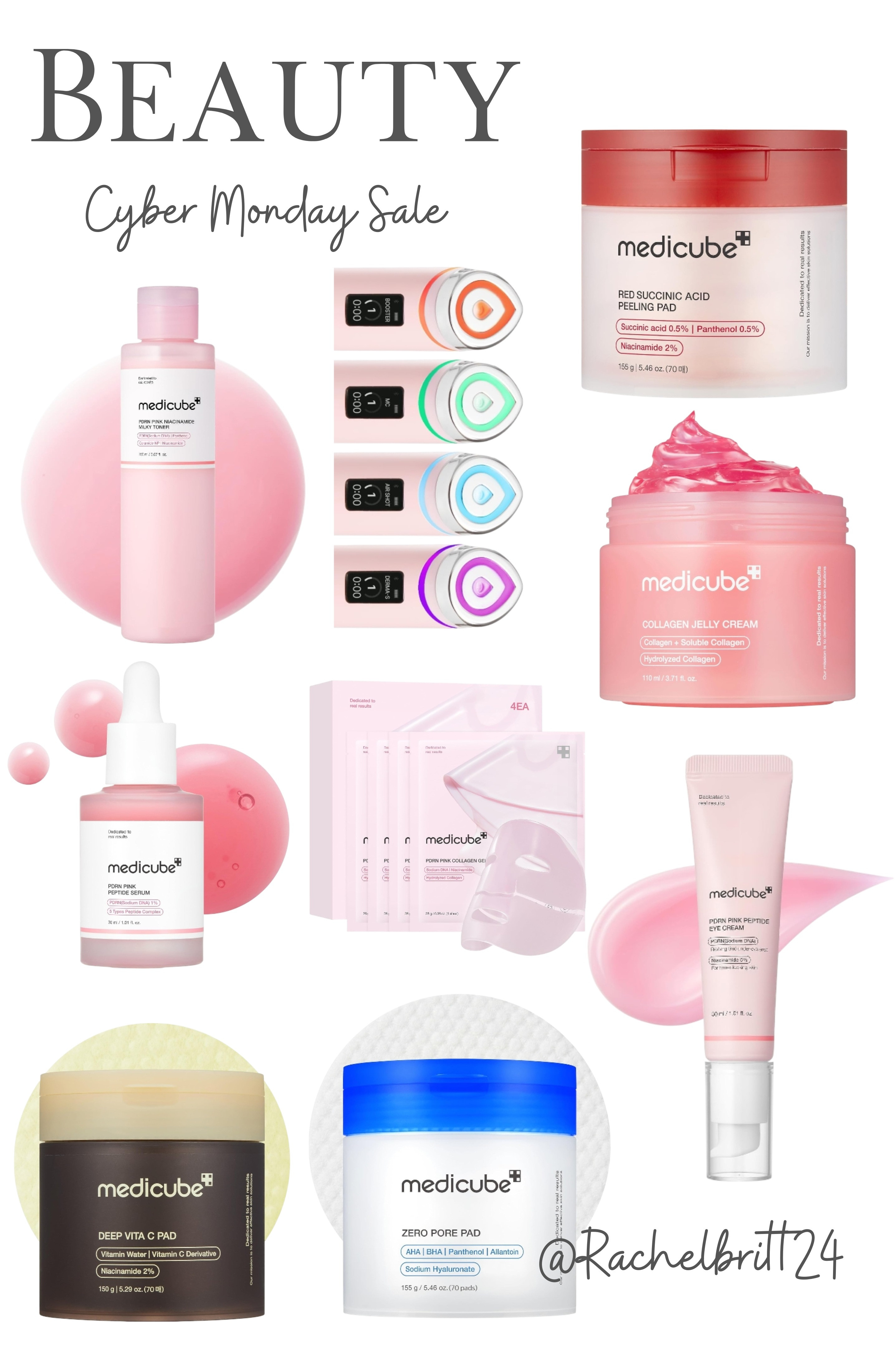 Biggest sale of the year is LIVE! Shop my Cyber Monday Beauty Sale roundup! I've grabbed all the best deals on skincare, makeup, and hair tools that you can't afford to miss. Stock up now! Tap to shop all the limited-time beauty offers! #CyberMonday #BeautyDeals #SaleAlert #MakeupSale #SkincareDeals #ShopTheLook #BeautyHaul #LTKBeauty 

 #LTKselfcare #LTKSaleAlert #LTKBeauty