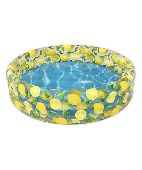 Lemon Inflatable Sunning Pool | Zulily