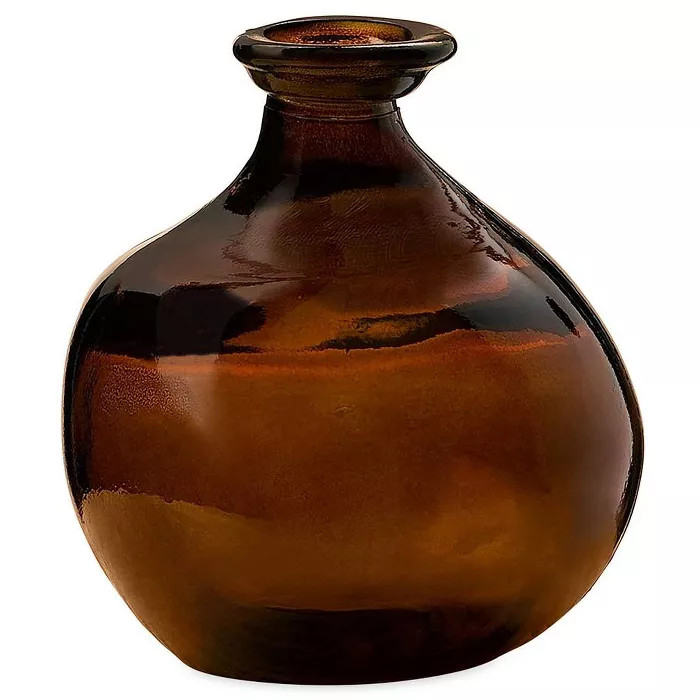 VivaTerra Bubble Recycled Glass Balloon Vase, 7" | Target