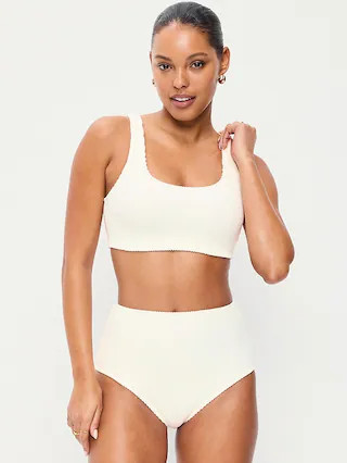 Ribbed Swim Top | Old Navy (US)