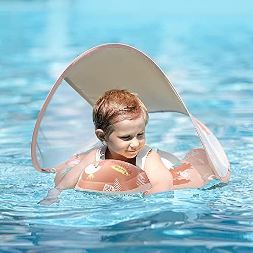 Free Swimming Baby - Flotador inflable para bebés con toldo para protección solar para piscinas | Amazon (US)