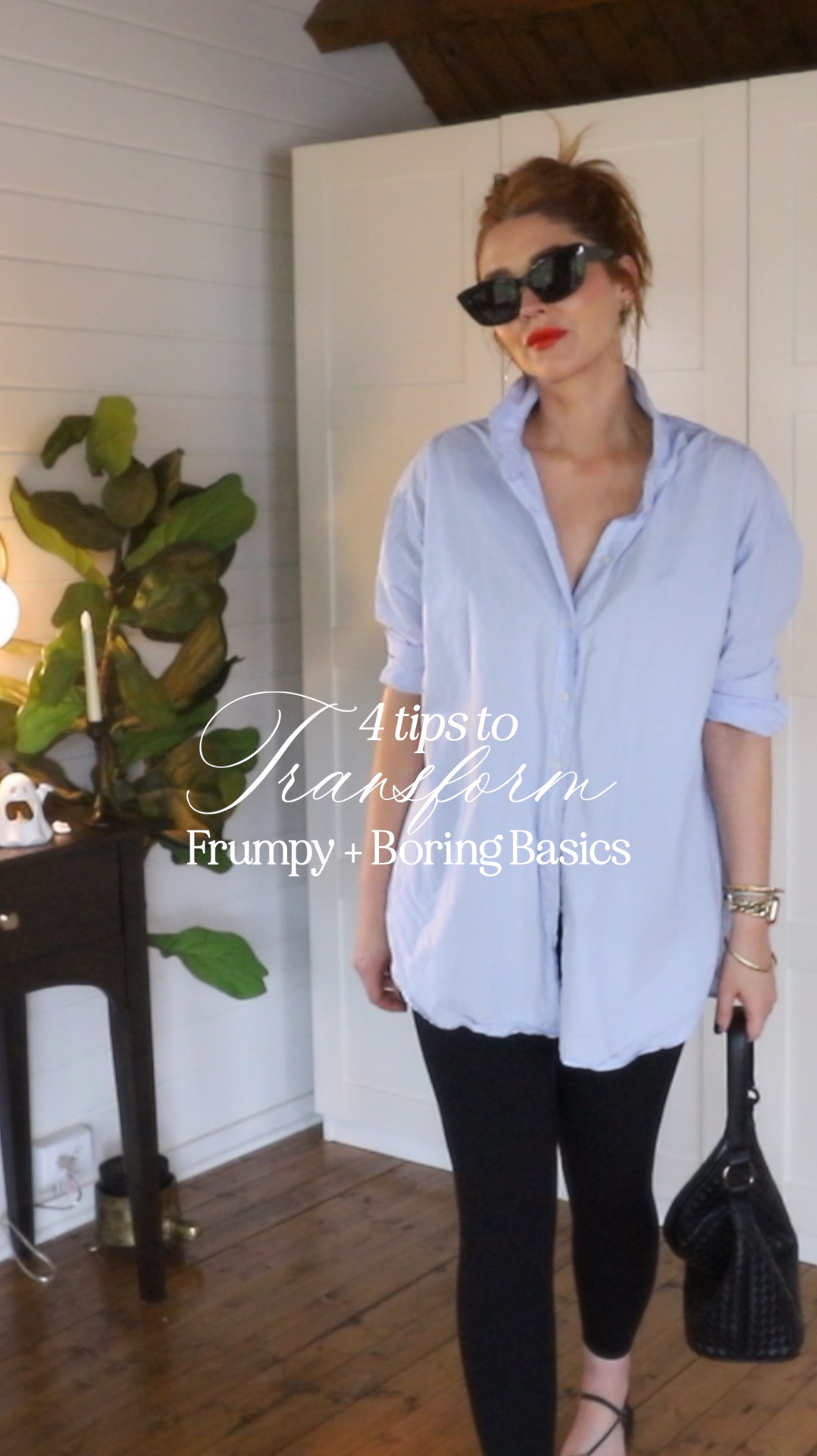 Basics don't have to feel boring! Try some these 4 fixes for taking your outfit from frumpy to fabulous!
#over40fashion #stylingtips #fashionover40 

#LTKVideo #LTKOver40 #LTKFindsUnder50