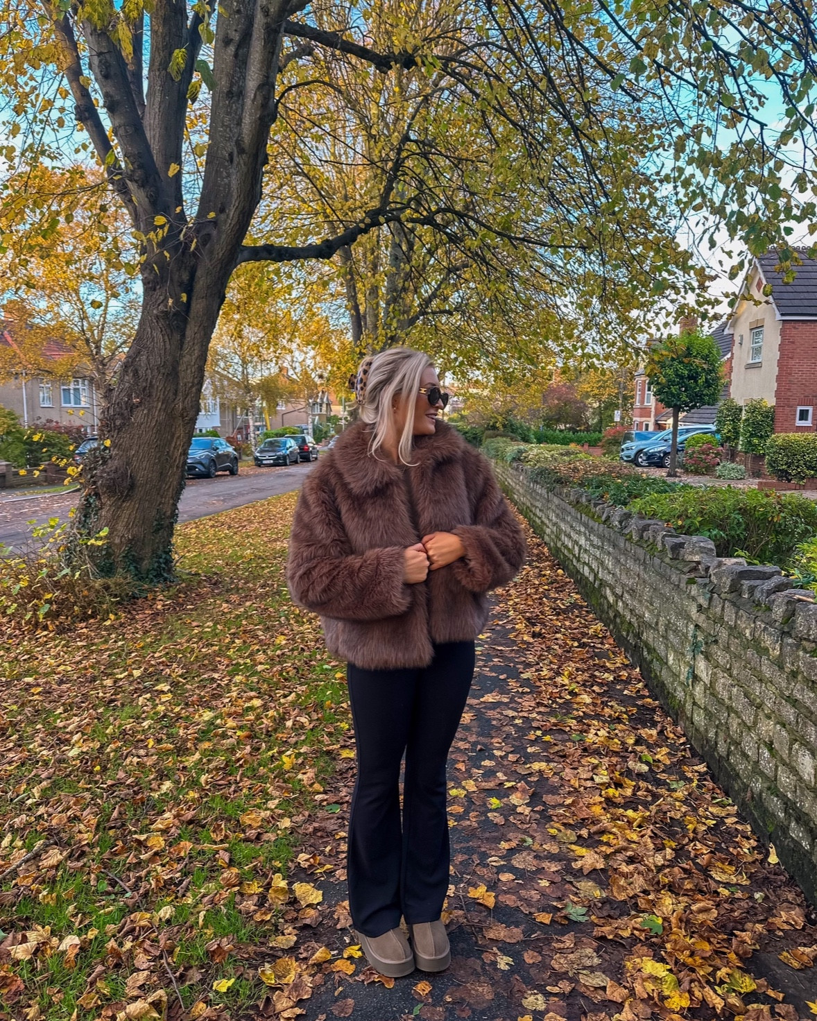 Cosy girl autumn 🤎 wearing the viral M&S fur jacket which has just been restocked - I got a size 12! 

Marks and Spencer, fur coat, brown fur coat #marksandspencer #cosyoutfit #autumnoutfit
