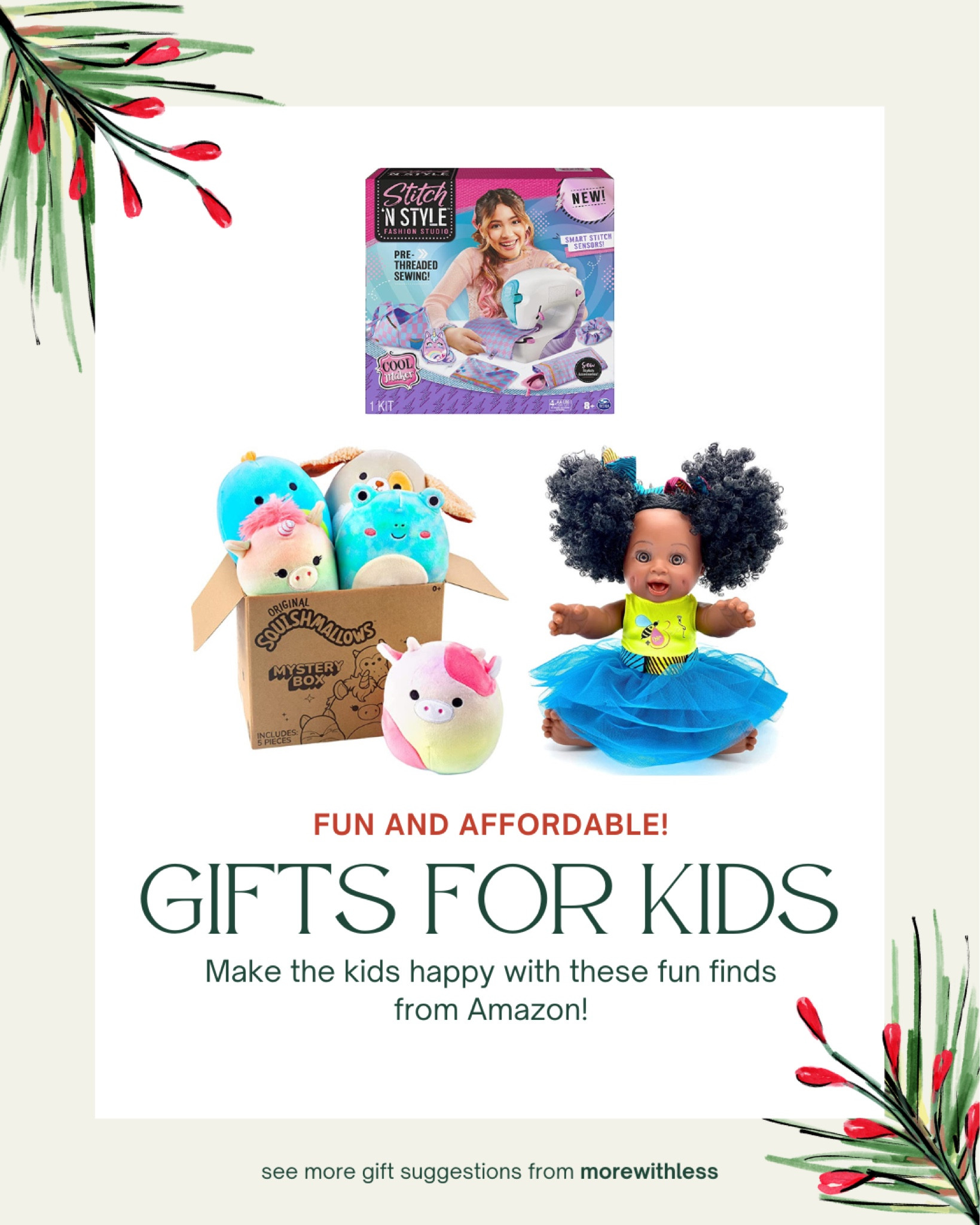 This year, we’ve added plenty to our list to help you find that perfect gift for your little ones this holiday season. You’ll find the best toys for holiday shopping from this specially curated Amazon gift guide for kids! 🎁❤️

#LTKkids #LTKGiftGuide #LTKSeasonal