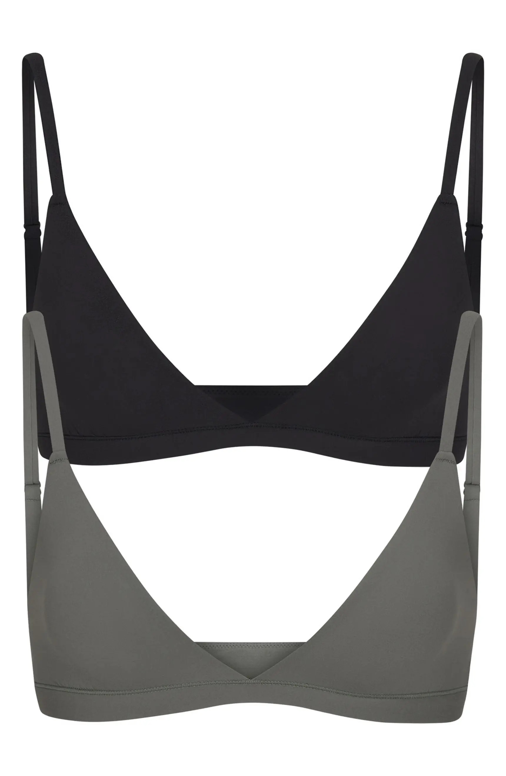 Fits Everybody Assorted 2-Pack Triangle Bralettes | Nordstrom