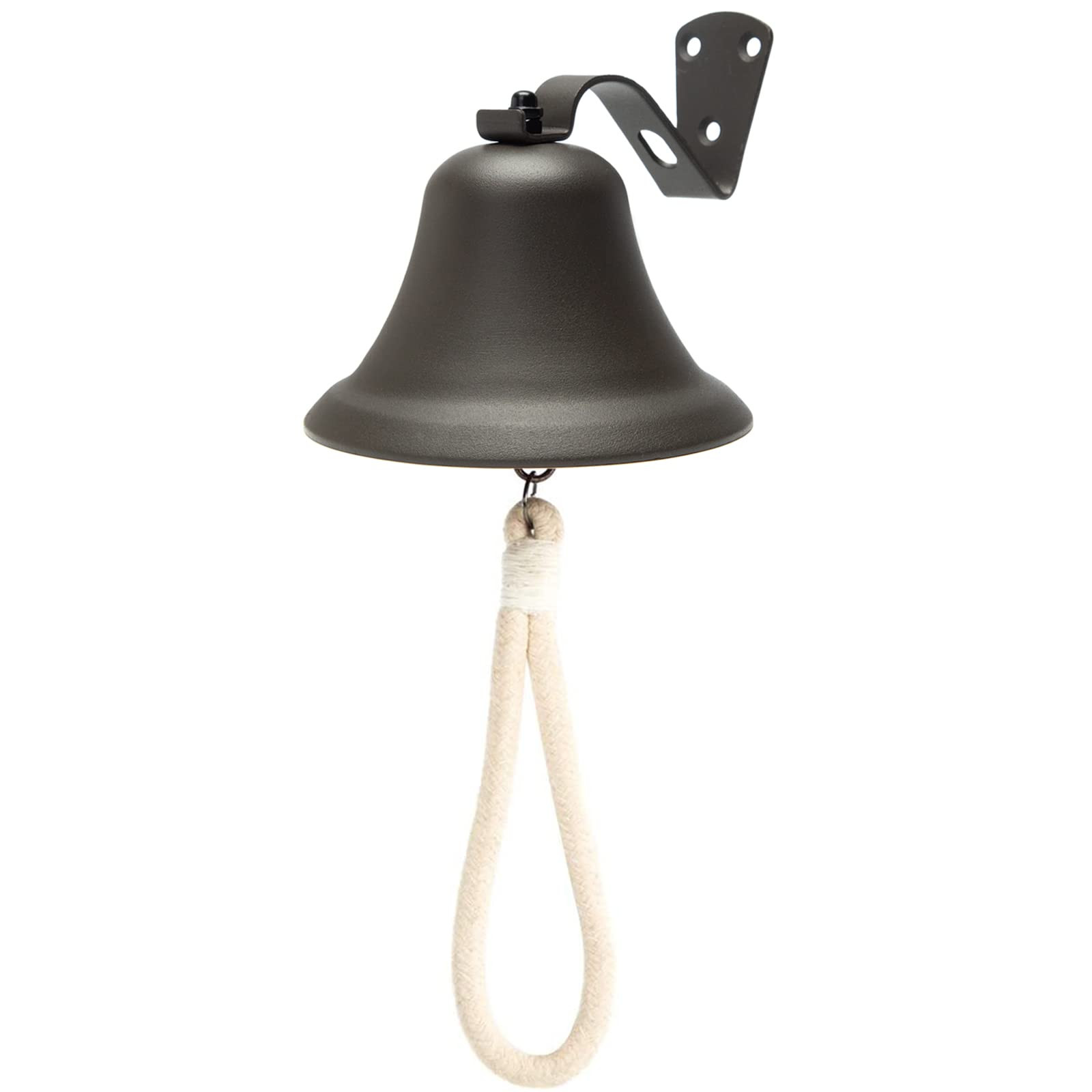 Hanging Bell Dinner Bell Outdoor Bell Bracket Mount Wall Bell Indoor Rope Bell Ship/Boat/Nautical... | Amazon (US)