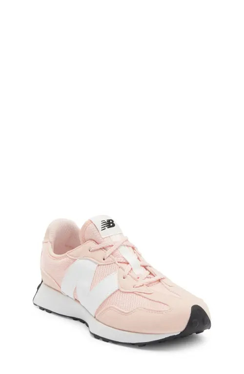 New Balance Kids' 327 Sneaker in Pink Haze/white at Nordstrom, Size 5 | Nordstrom