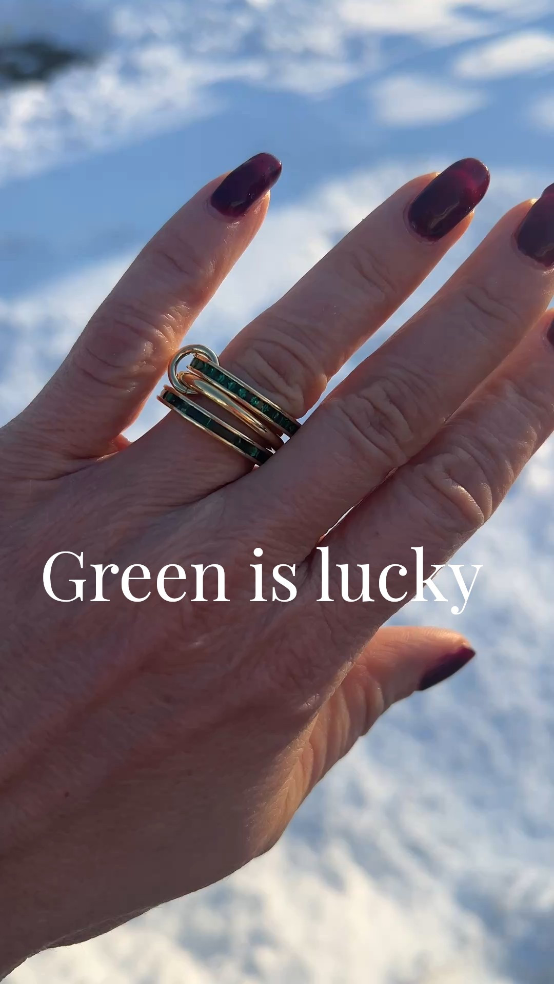 Stacking interlocking ring perfect for adhd fidget

#LTKWorkwear #LTKOver40