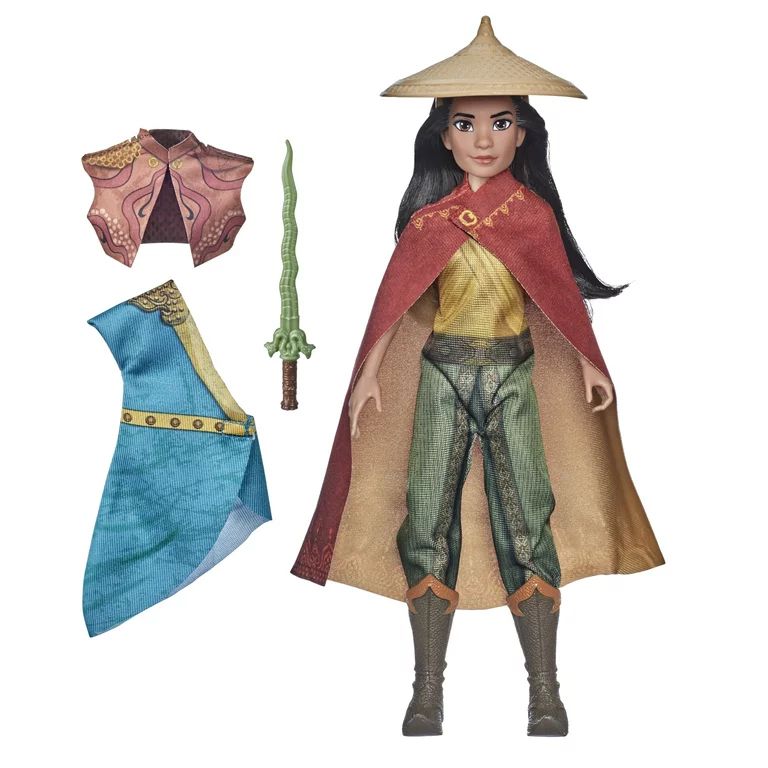 Disney Raya And The Last Dragon Raya'S Adventure Styles, Includes Outfits, Sword | Walmart (US)