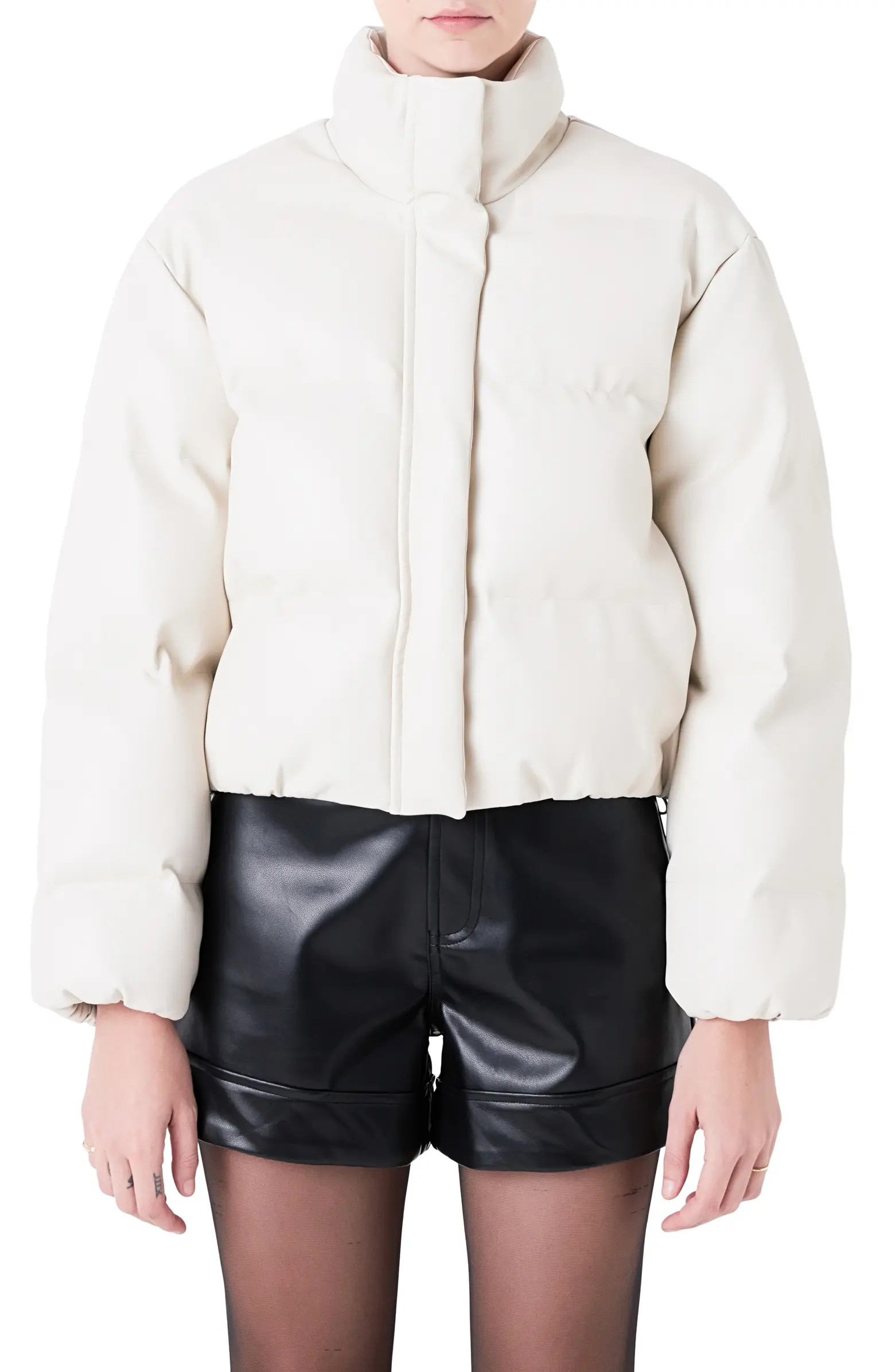 Crop Puffer Jacket | Nordstrom