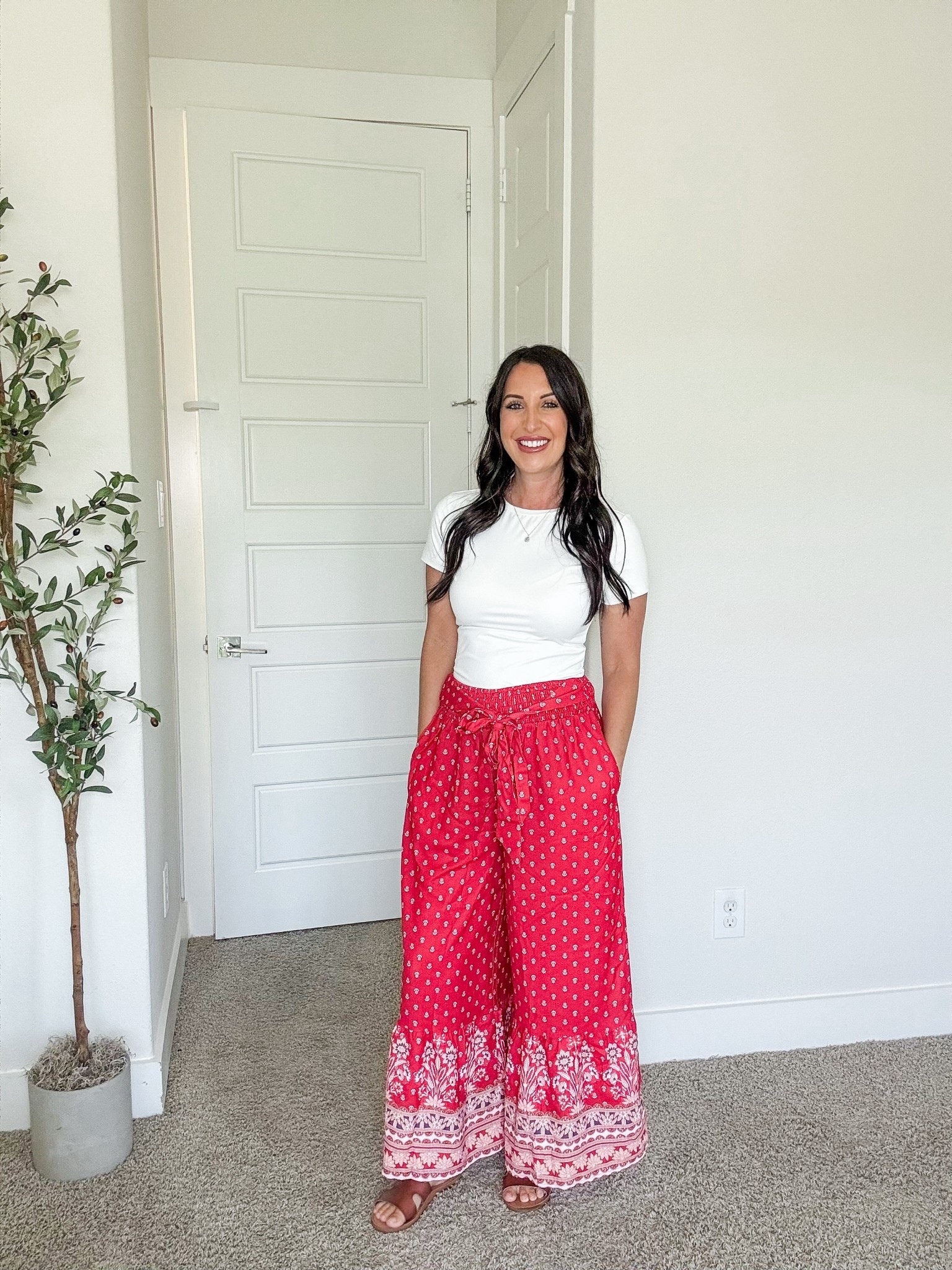 Women’s wide leg summer pants. I’m 5’6 | 130 lbs and wearing a size small 

#LTKFindsUnder50 #LTKSeasonal #LTKStyleTip