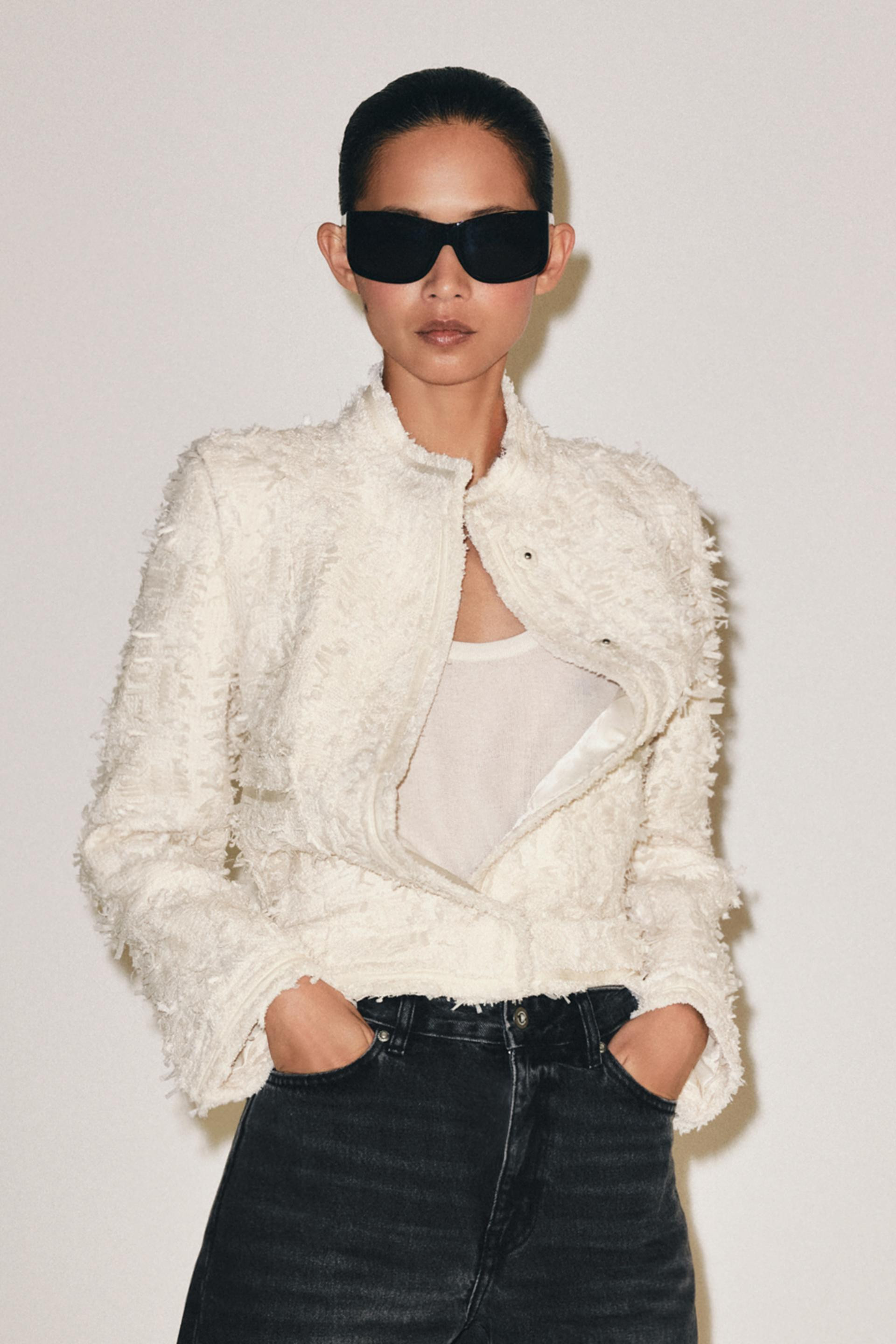 ZW COLLECTION HIGH-NECK JACKET | Zara US