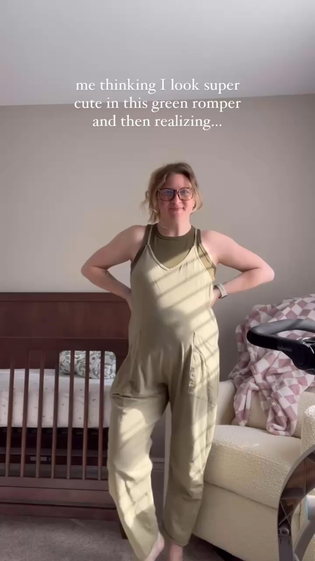 I LIVED in this jumpsuit while pregnant, it’s so comfy and I’m still wearing it postpartum too!!

#LTKBump #LTKWatchNow #LTKFindsUnder50