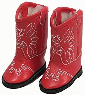 Red Eagle Cowboy Boots Made for 14.5 inch Dolls Such as American Girl Dolls | American Fashion World | Amazon (US)