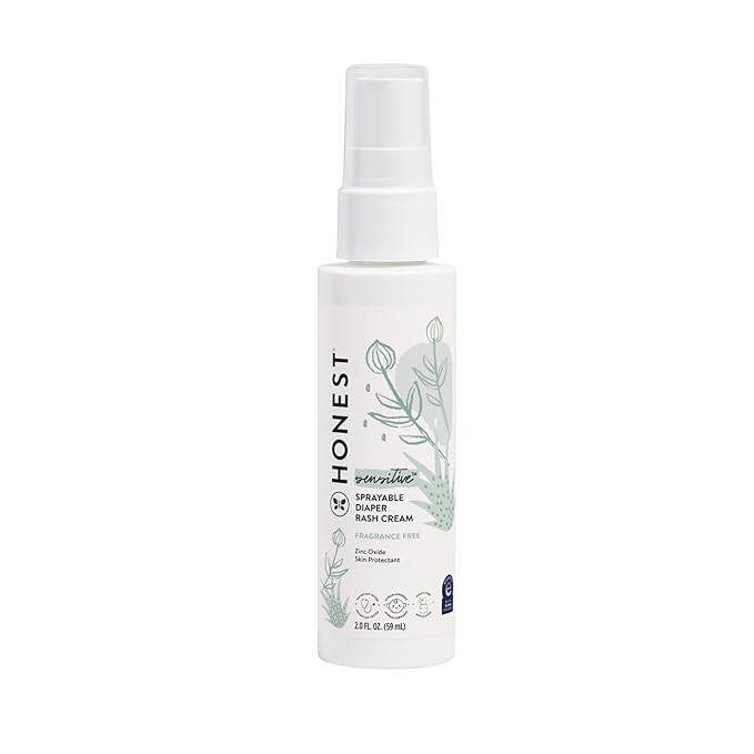 HONEST Company Sprayable Diaper Rash Cream, 2 Fl Oz | Amazon (US)