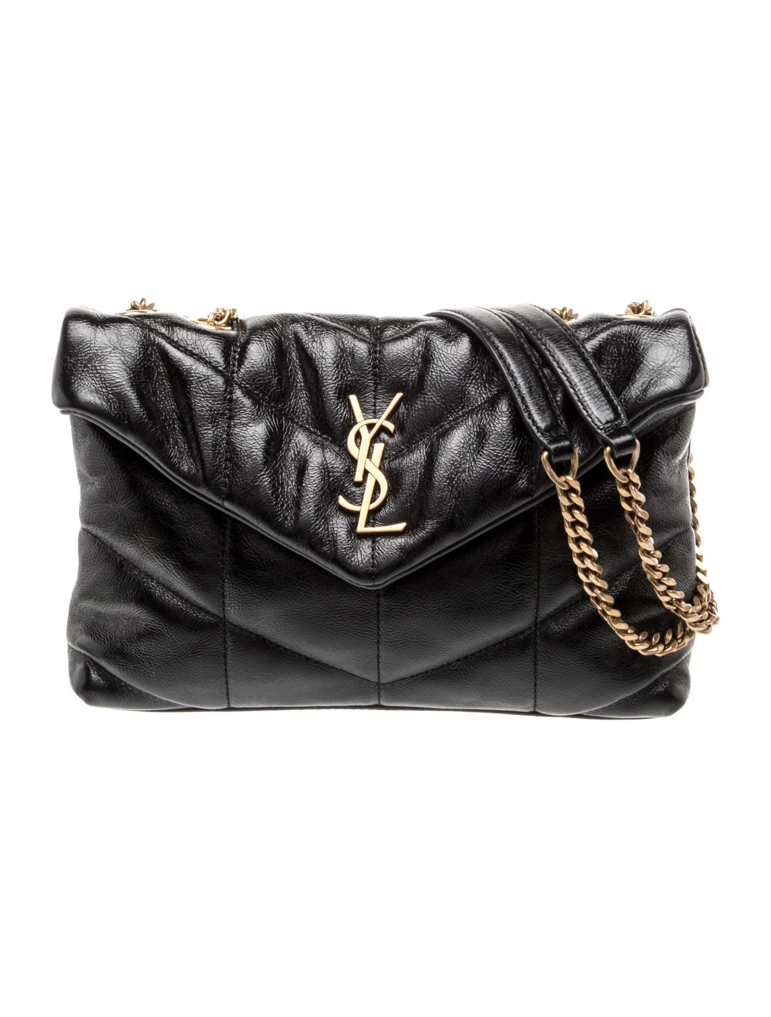 Saint Laurent Quilted LouLou 2023 - Black Shoulder Bags, Handbags - SNT467987 | The RealReal | The RealReal
