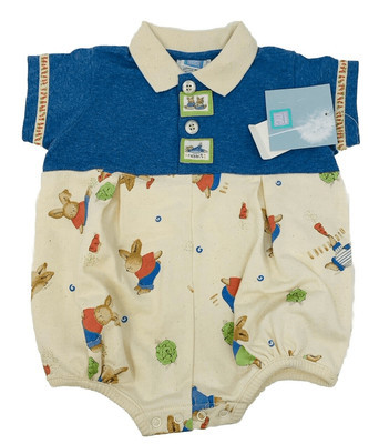 Little Me Romper Newborn Size 3M 3 Months Mr. Rabbit One Piece Bunnies Vintage  | eBay | eBay US