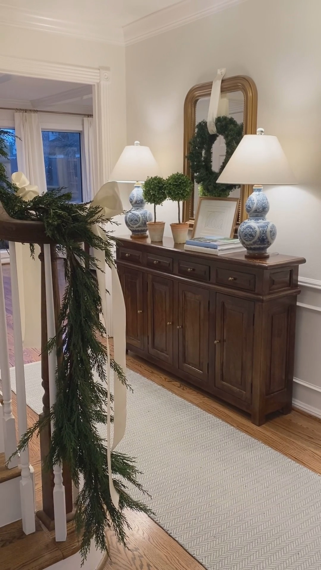 Reminiscing on past Christmas decor at our last house since we won't officially be in our new house until spring! This garland has been a favorite of mine the past few Christmas seasons! You can shop this garland as well as some other pretty garland over on my LTK!

Christmas decor, entry 

#LTKSeasonal #LTKHome #LTKHoliday