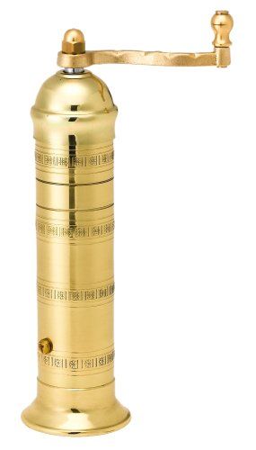 Pepper Mill Imports Atlas Pepper Mill, Brass, 8" | Amazon (US)