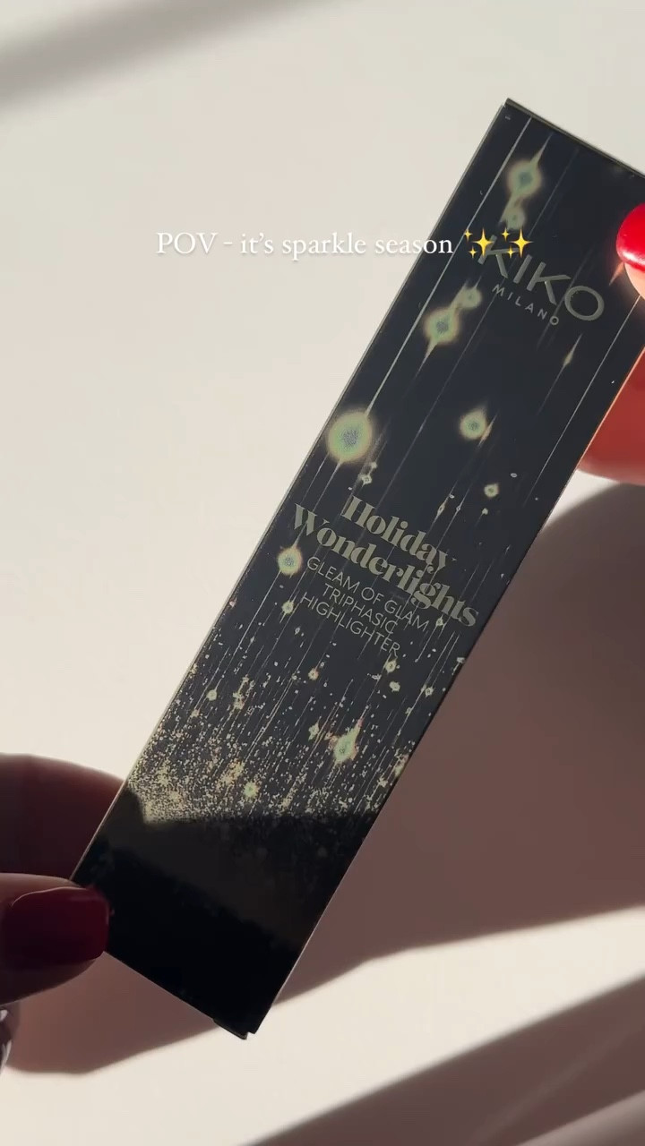 The beauty of this highlighter took my breath away 😮‍💨

The @kikomilano Holiday Wonderlights Gleam of Glam Triphasic Highlighter is just STUNNING. It has actually left me speechless from its beauty

A three phase highlight for face and body. A trio of oily, pearly and water formulas to form an elixir that gives serious sparkle & glow!! 

The product is super lightweight, absorbs easily and the dropper makes for an easy application. 

You will all need this! It’s too beautiful not to have! 

RRP £20.99 

[gifted]

.
.
.
.
.
.
.

Aesthetic, Viral Makeup, Viral Beauty Products, UGC Beauty Creator, Beauty Creator UK, Holiday Makeup Collection, Kiko Milano, Kiko Holiday Wonderlights, Holiday Makeup, Christmas Makeup, Body Oil, Sparkles, Highlighter, Face & Body Highlighter, New In Beauty. 

#makeupcollection #kikomilano #newmakeup #makeupunboxing #closeupmakeup #kikotrendsetters #kikoholidaywonderlights #makeupuk #newinbeauty #makeupmusthaves #postitfortheaesthetics #affordablemakeup #beautyreels #highlightonfleek #sparkleseason 

@little_bird_pr @mariellastapleton