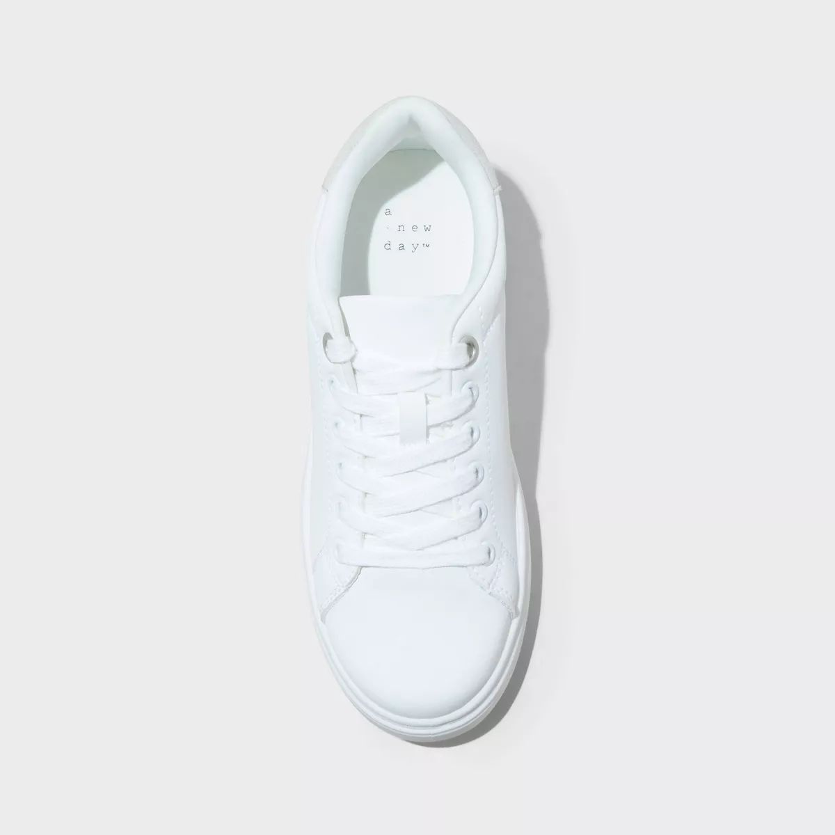 Women's Peggy Sneakers - A New Day™ White/Cream 7.5 | Target