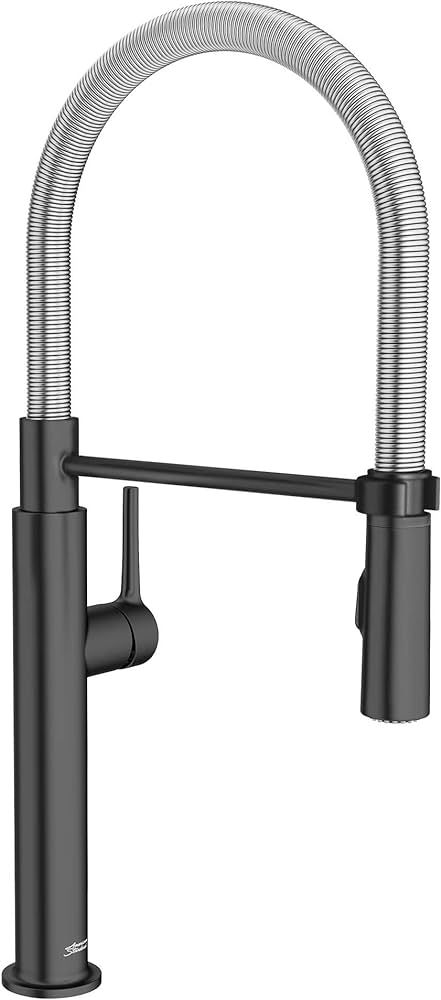 American Standard 4803350.243 Studio S Semi-Pro Kitchen Faucet with Pull-Out Sprayer Matte Black | Amazon (US)