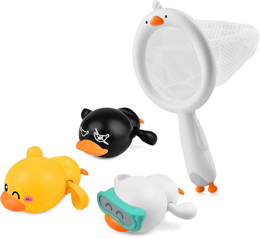 LiKee Baby Bath Toys Floating Wind-up Toys Swimming Pool Games Water Play Gift for Bathtub Shower... | Amazon (US)